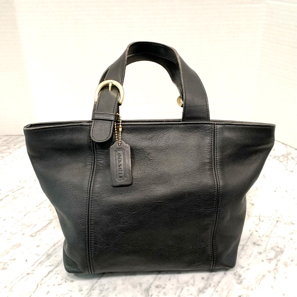 SOLD Vintage COACH Soho Waverly Small Zippered Tote - Picture 1 of 9